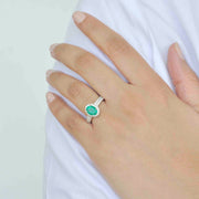 Emerald Diamond Ring