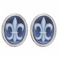 fleur de lis cufflinks