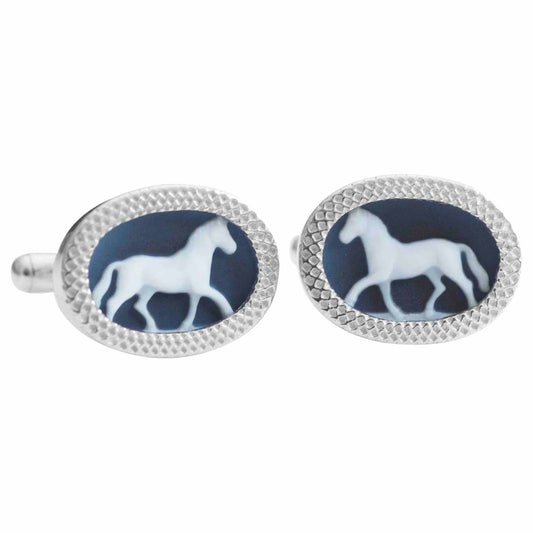 Silver Horse cufflinks