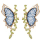 Butterfly Peridot Earrings