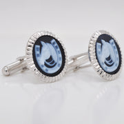 Horseshoe Agate Cufflinks