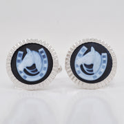 Horseshoe Agate Cufflinks