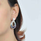 Raindrop diamond earring