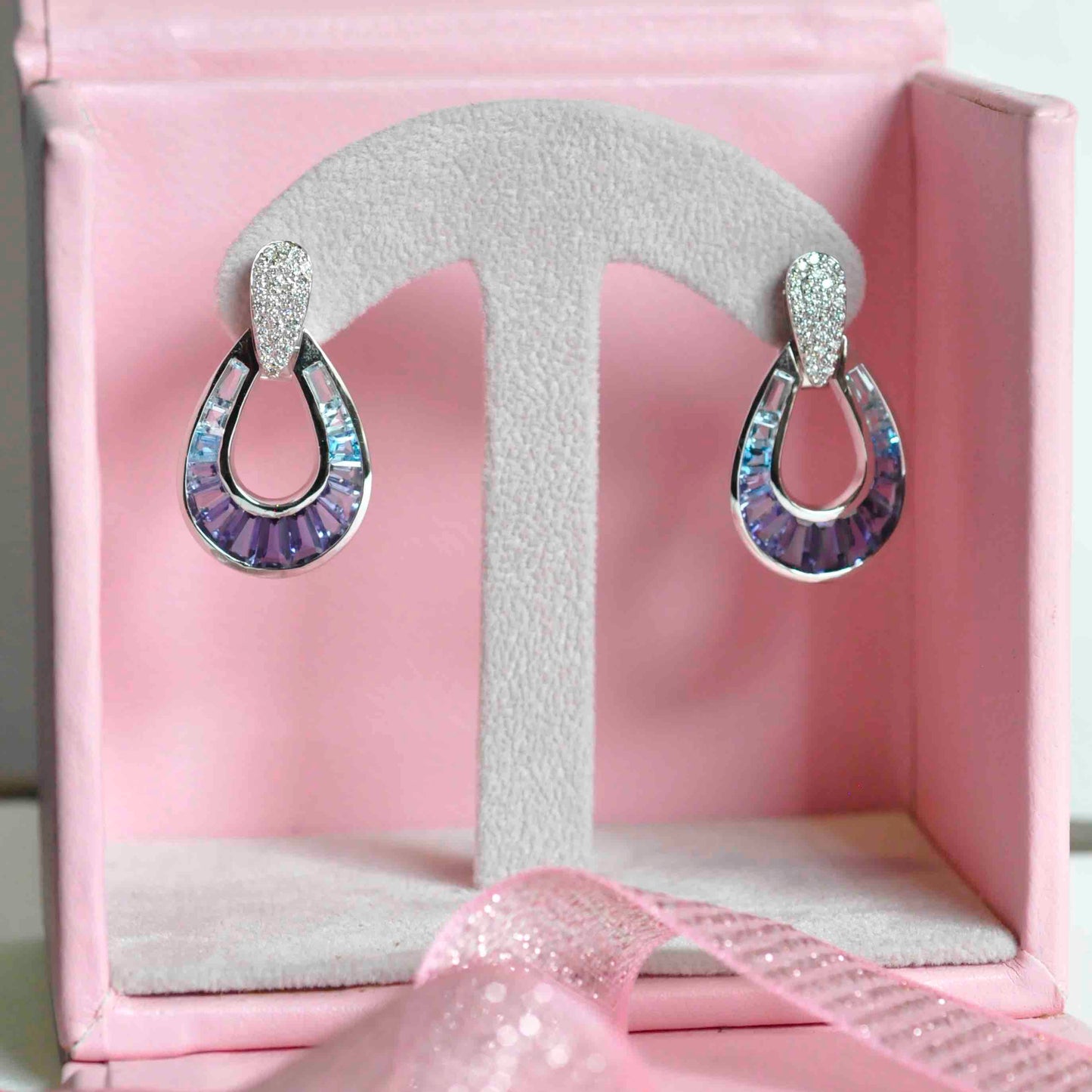 Shop Raindrop Diamond Earrings