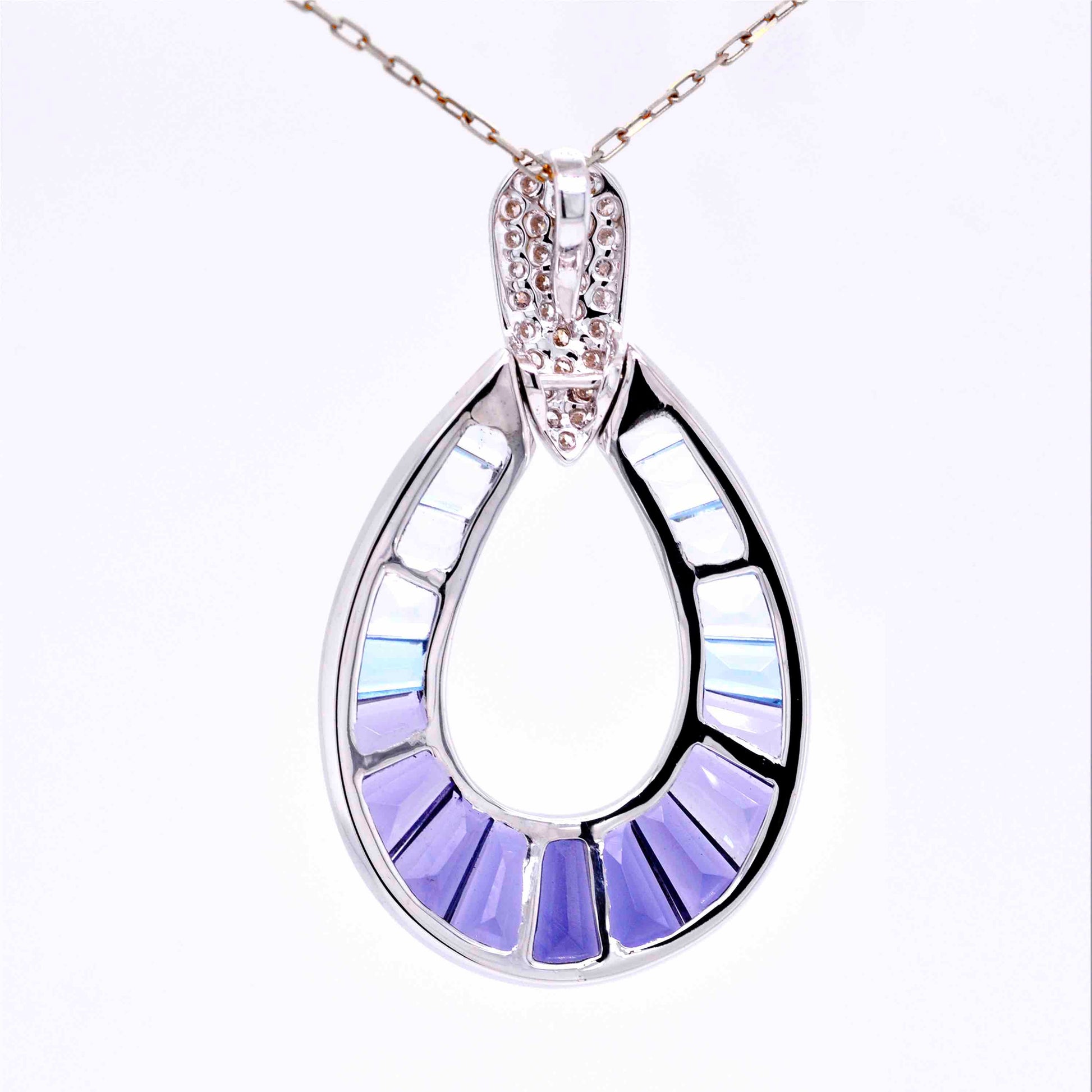 Aqua Raindrop Jewelry