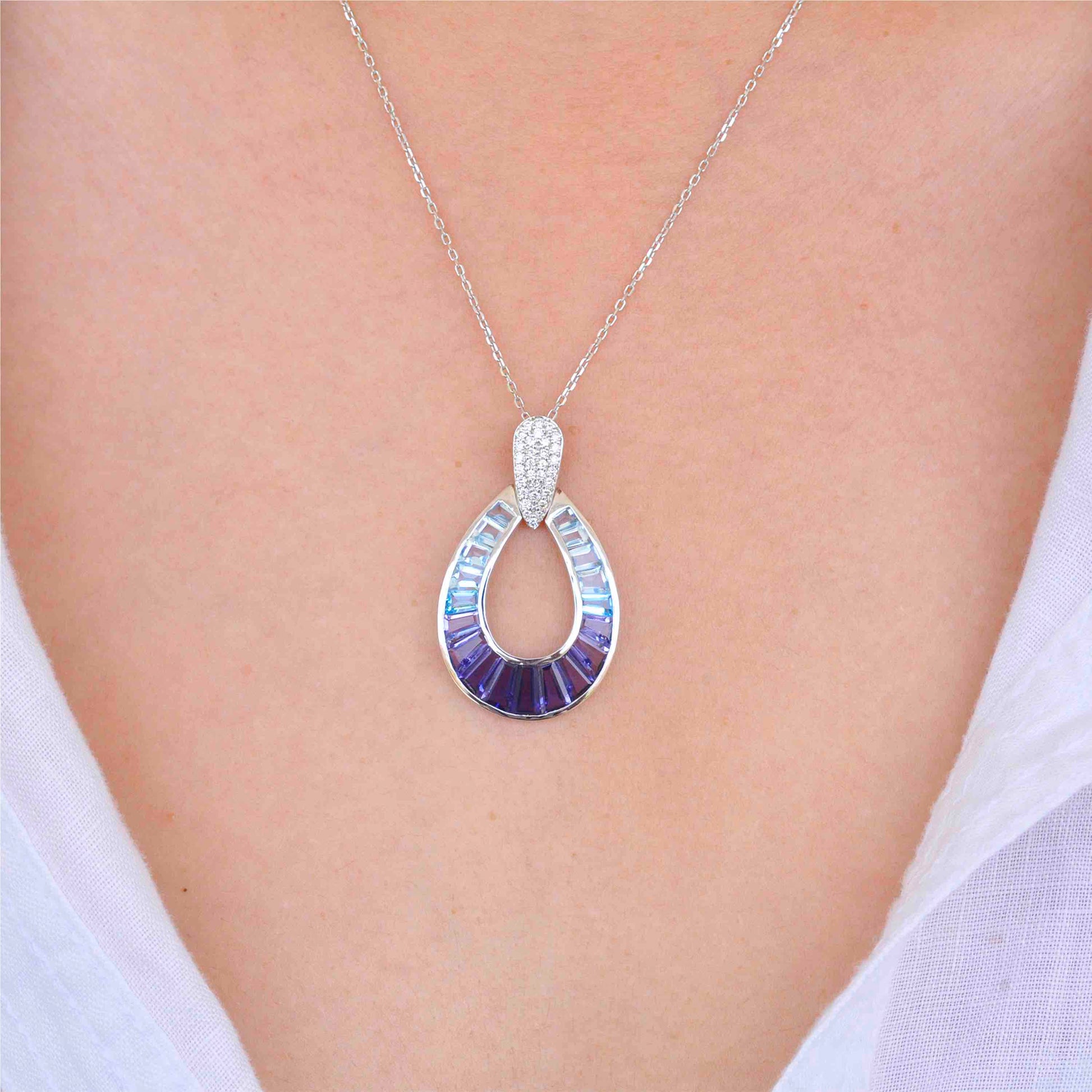 Antique topaz jewelry