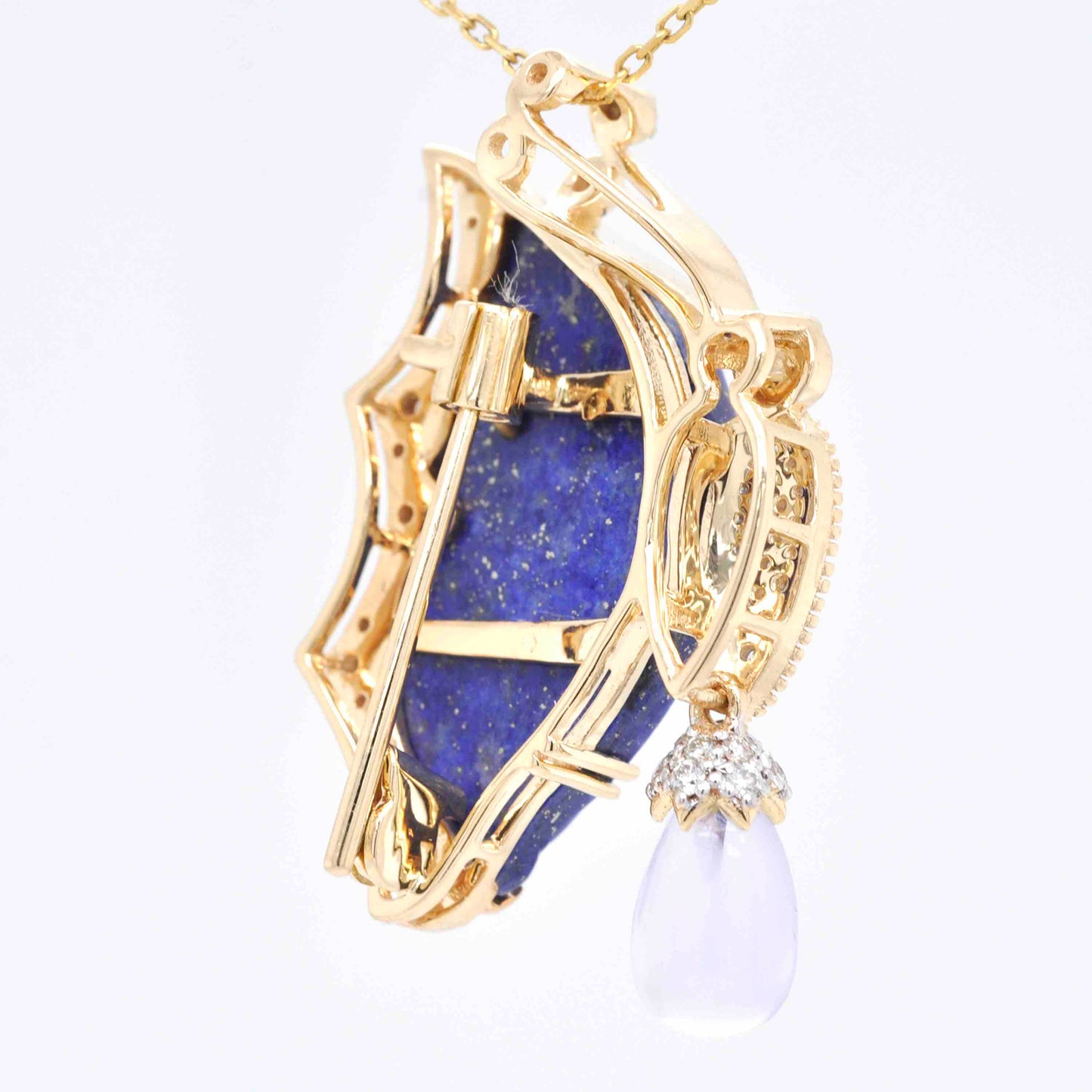 lapis lazuli necklace pendant 