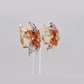 Multicolor Flower Stud Earrings