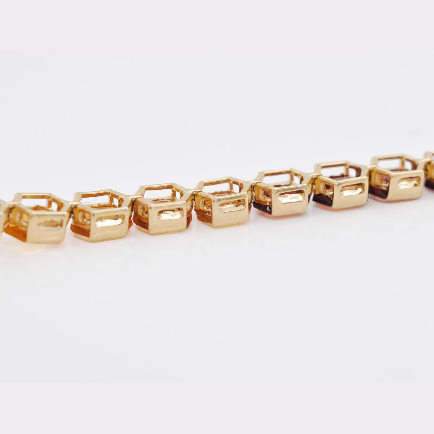 Tennis Bracelet – Rainbow Hexagon Edition