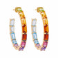 Multicolor Rainbow Hoops