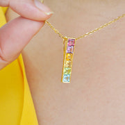 Linear Multicolor Pendant