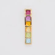 Linear Multicolor Pendant