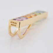 Linear Multicolor Pendant
