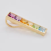 Linear Multicolor Pendant
