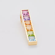 Linear Multicolor Pendant