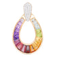 Trendy multi-color necklace designs