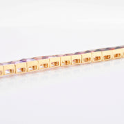 Square-cut Rainbow Bracelet