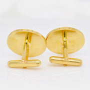 Multisapphire Tiger Cameo Cufflinks