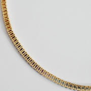 Rainbow Octagon Tennis Necklace