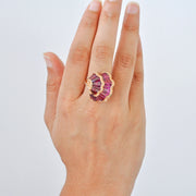 Rhodolite Ring