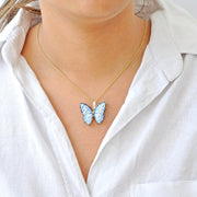 Butterfly Diamond Pendant