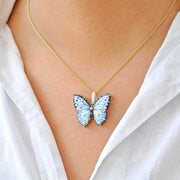 Butterfly Diamond Pendant