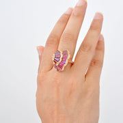 Rhodolite Ring