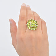 Peridot Cocktail Ring