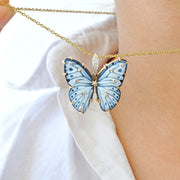 Butterfly Diamond Pendant