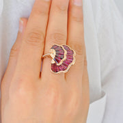 Rhodolite Ring