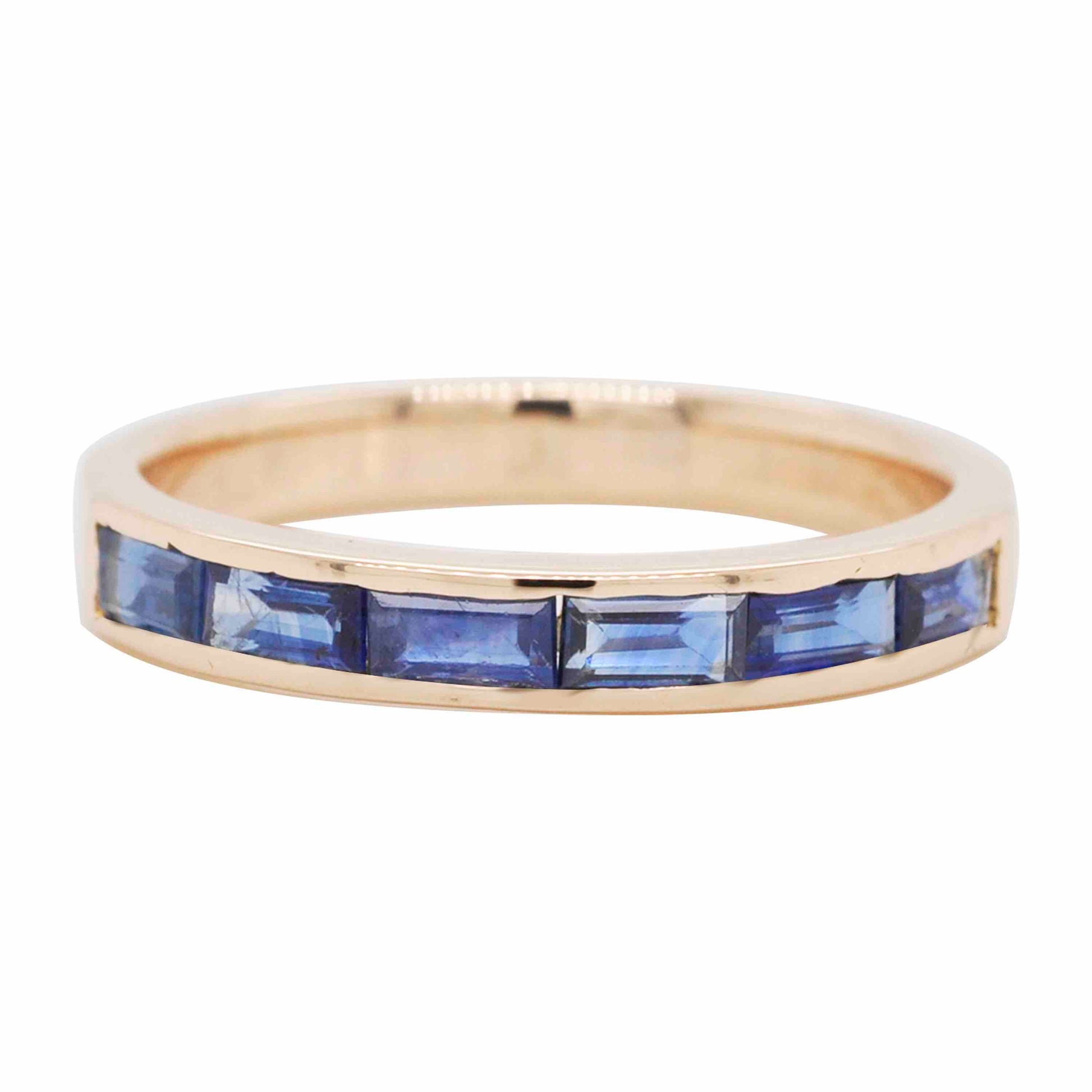 Gradient Sapphire Ring