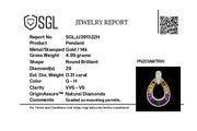 Doorknocker Ametrine Pendant