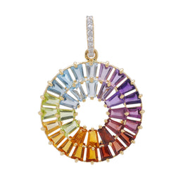 Rainbow Orbit Pendant