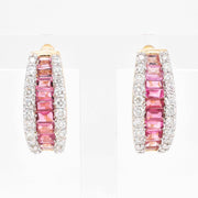 Huggie hoop earrings design