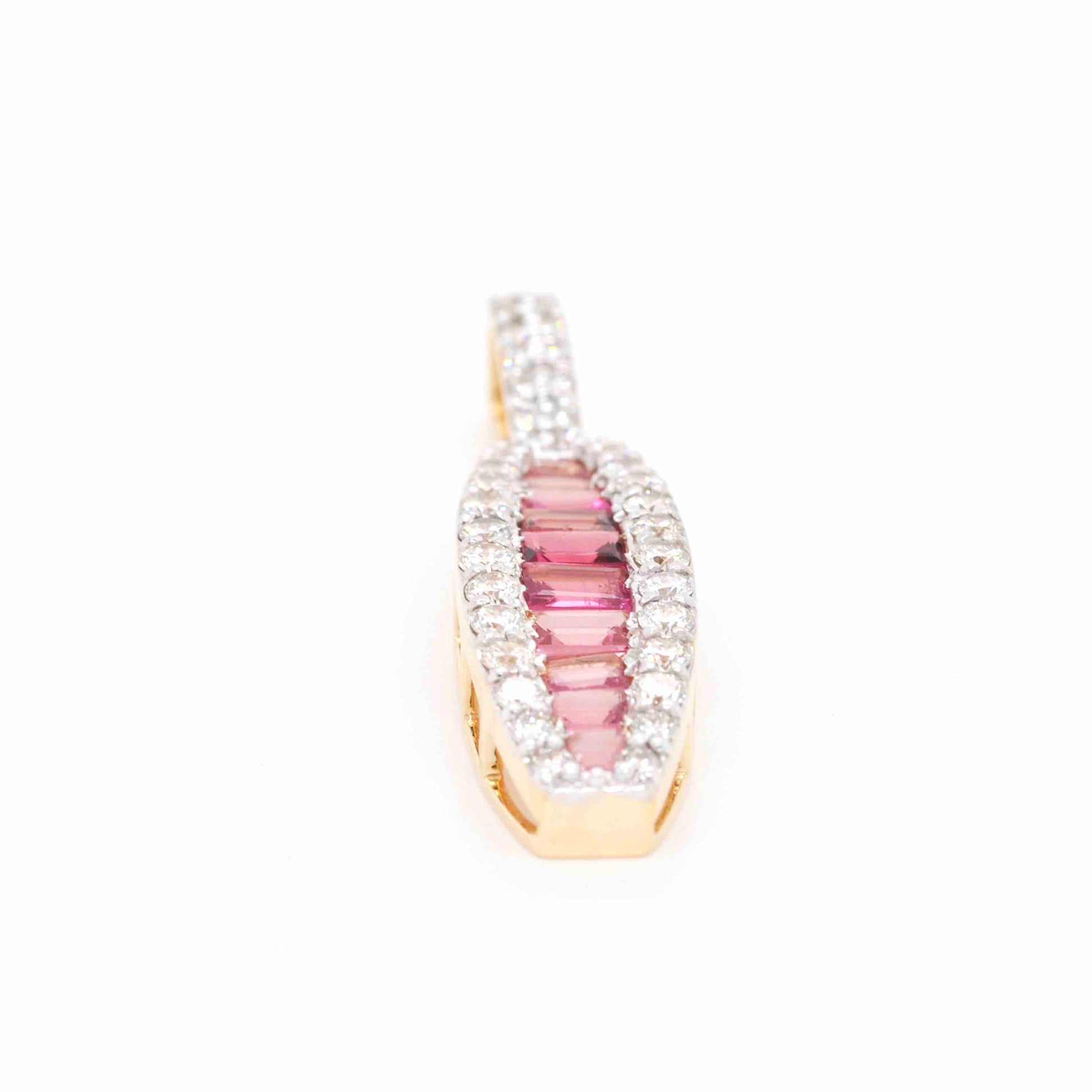 Gradient pink jewelry
