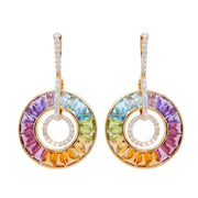 circle earrings