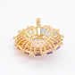 Circle Rainbow Ferris Wheel Pendant