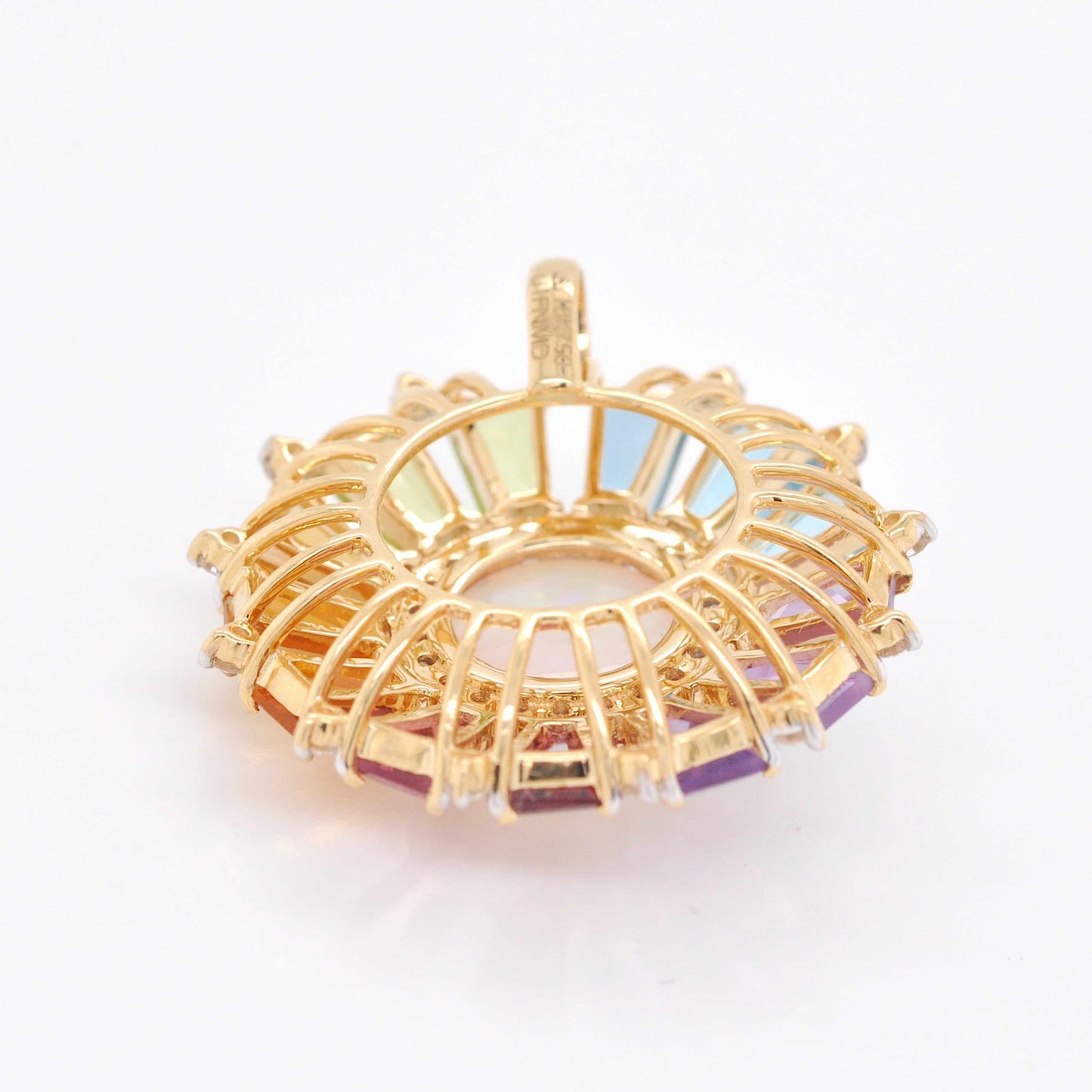 Circle Rainbow Ferris Wheel Pendant