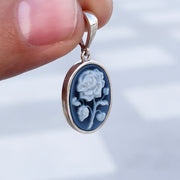 Cameo Flower Pendant