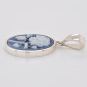 Cameo Flower Pendant
