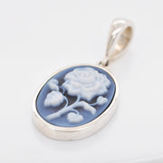 Cameo Flower Pendant