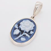 Cameo Flower Pendant