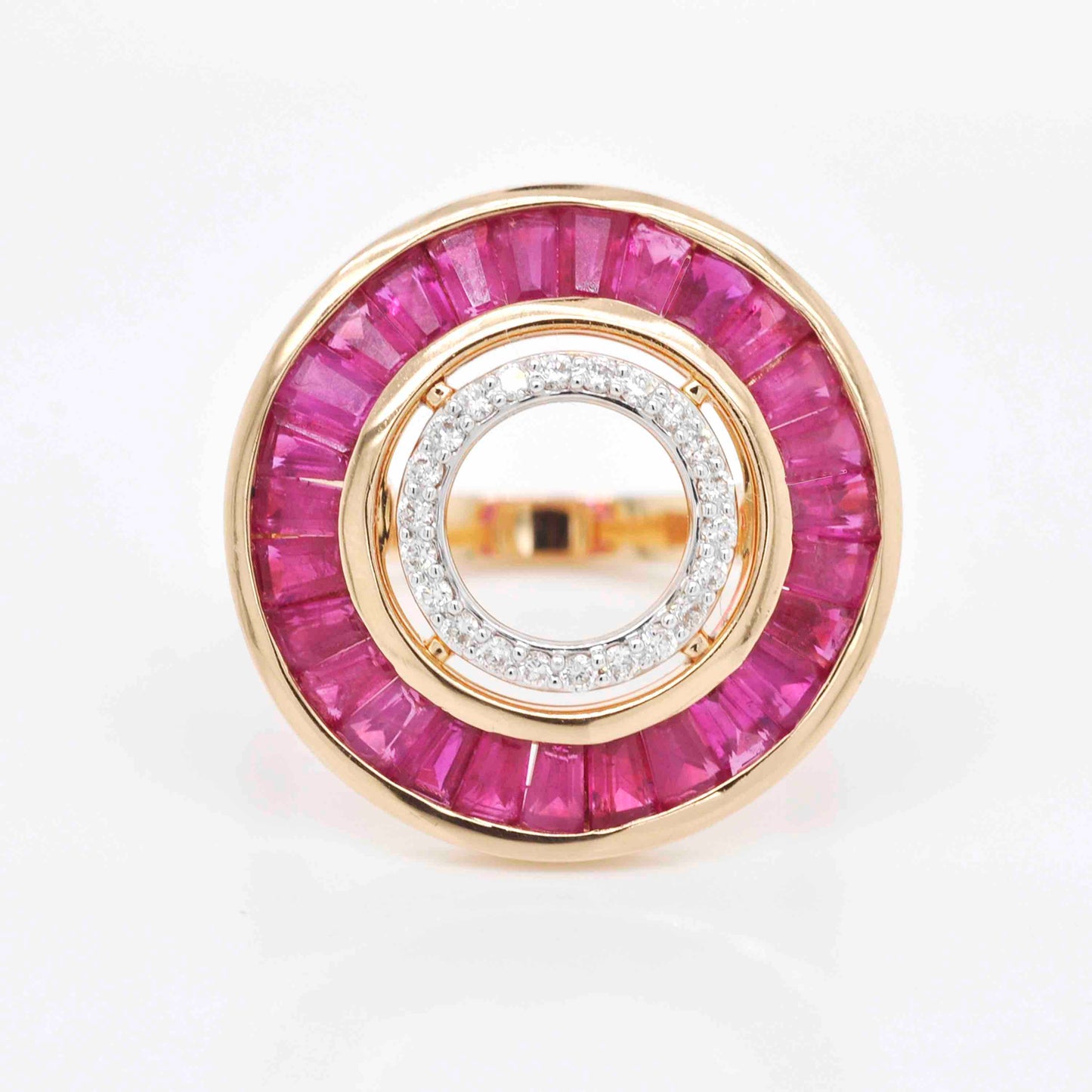 gold ruby ring anniversary