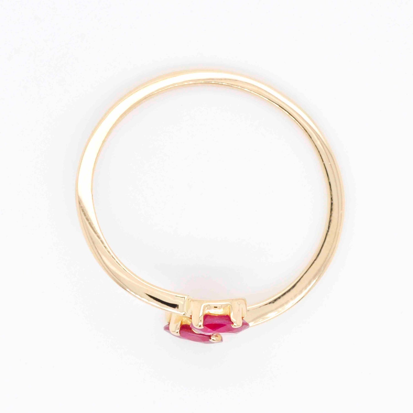 how to wear ruby ring