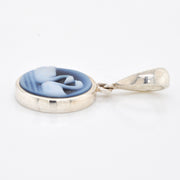 Cameo Swan Pendant