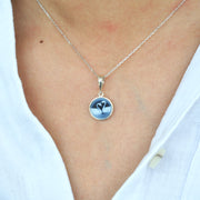 Cameo Swan Pendant