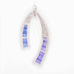 Tanzanite horseshoe necklace