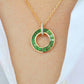 Green Garnet Pendant