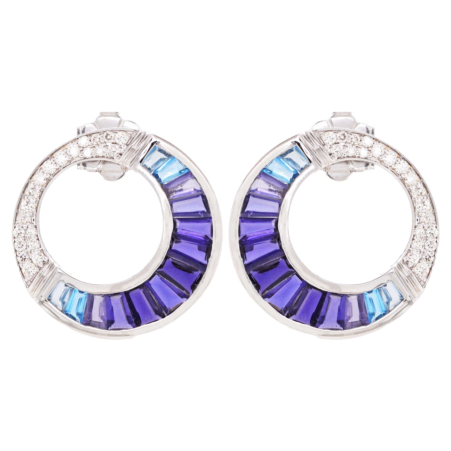 iolite topaz earrings
cleopatra earrings