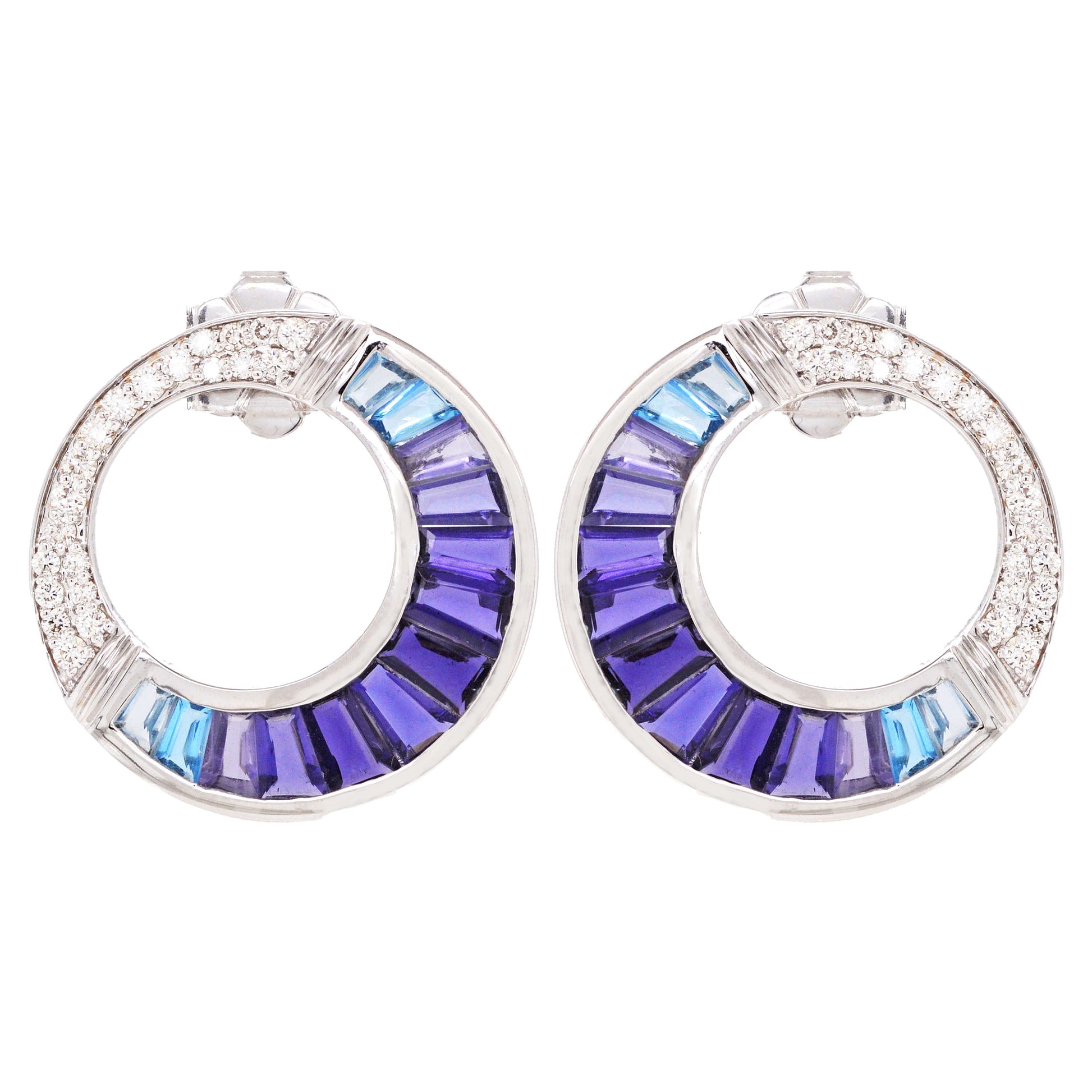 iolite topaz earrings
cleopatra earrings